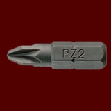 PZ2500103  25mm長標準米字起子頭